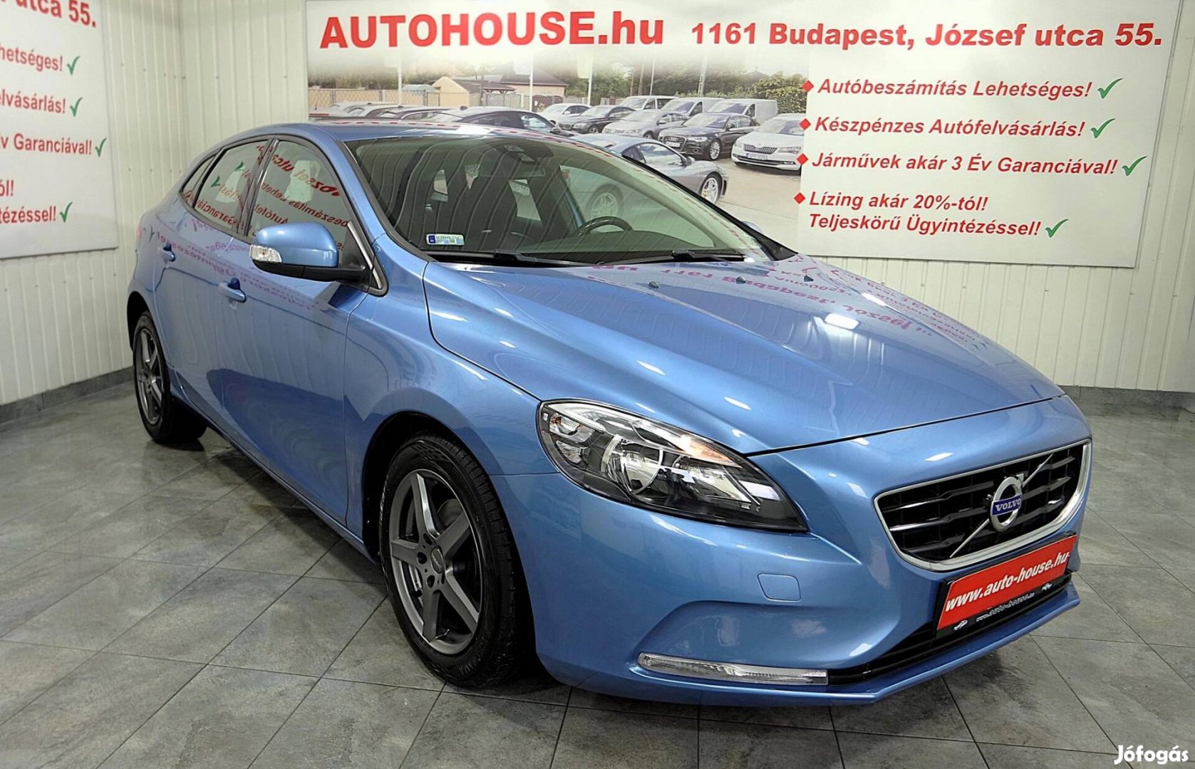 Volvo V40 1.6 D [D2] Kinetic Bőr Belső! Tempoma...